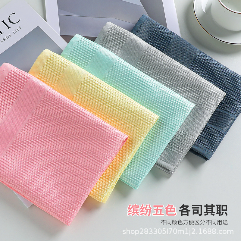 Espejo de vidrio grande sin marcas de agua sin absorción de agua sin cabello de cocina limpia fábrica de toallas al por mayor