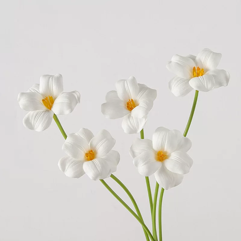 Artificial Polyurethane Tulip (Leafless) — Realistic Simulation Flower for Home & Wedding Bouquets