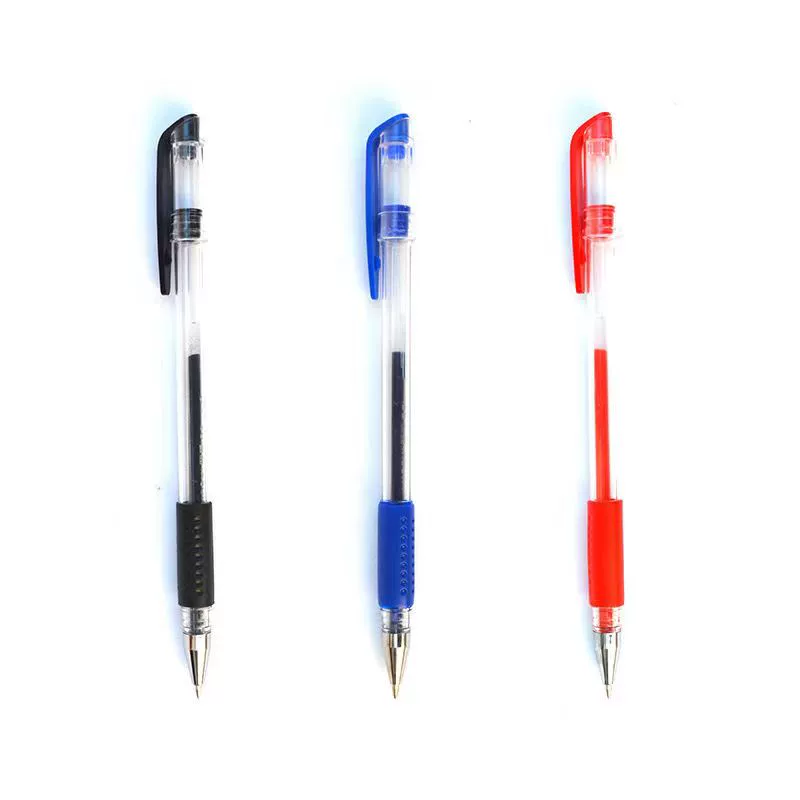 Black rollerball pen, multicoloured bullet for students