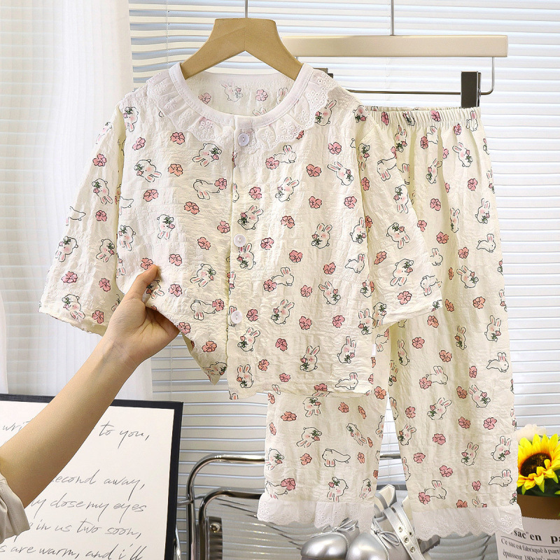 Lace pajamas [flower bunny]