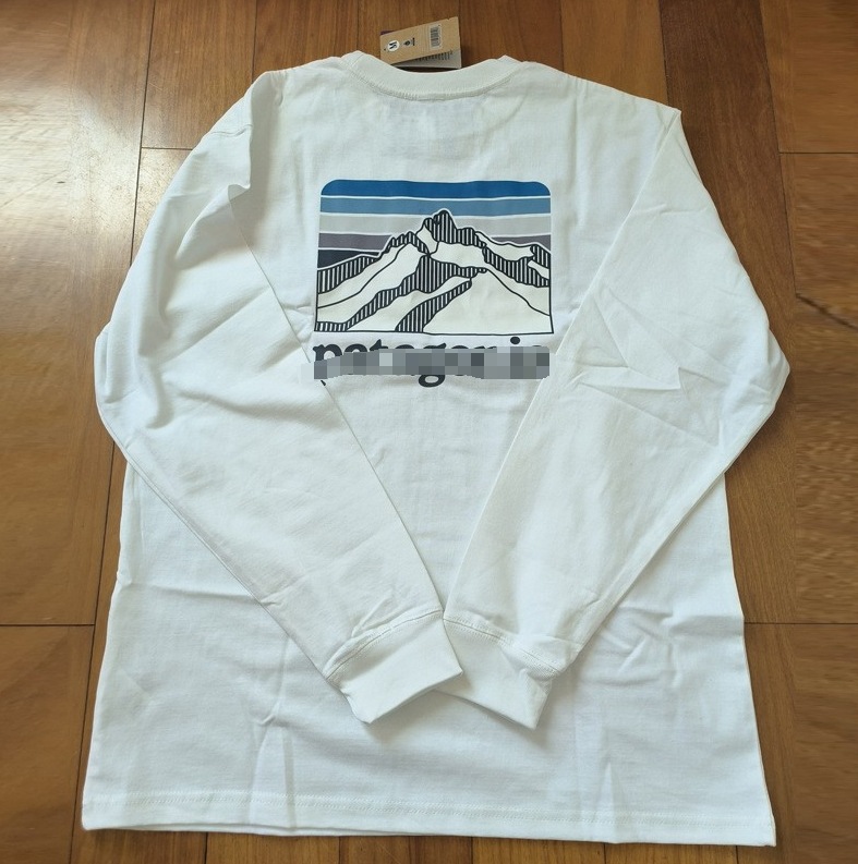 Logotipo de comercio exterior Classic Outdoor Mountain Series Camiseta de manga larga del mismo estilo para hombres y mujeres