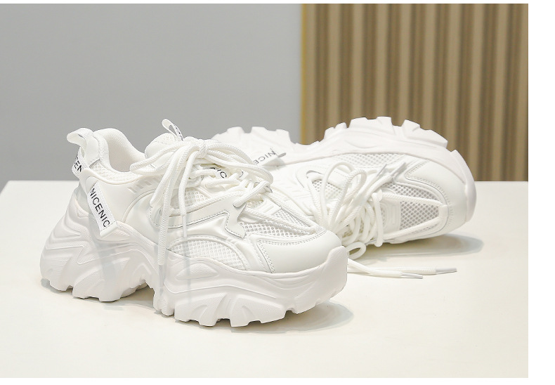 Autumn and Winter 2023 New Color Matching Dithering Sound Explosive Double Mesh Breathable Street Light Sneakers_voghion.com