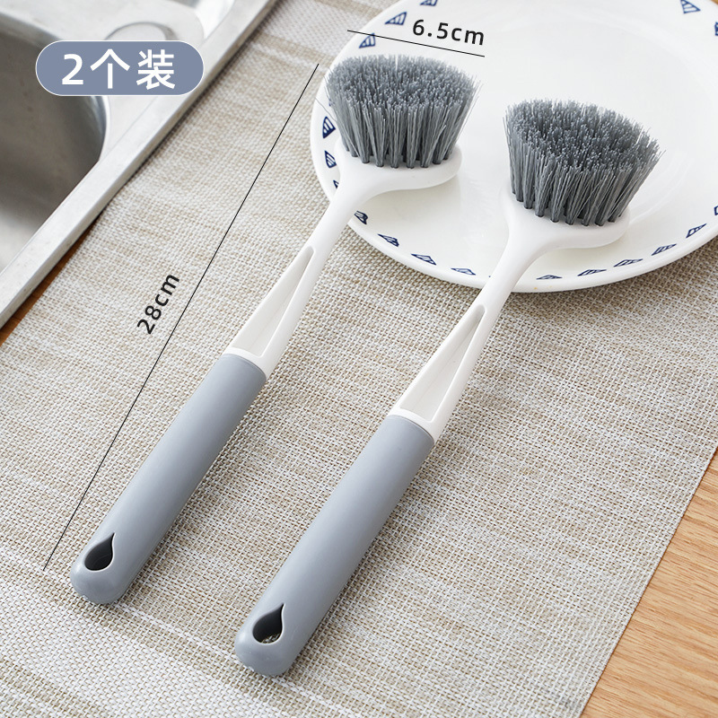 [thickened handle of plastic brush head] 2 pack