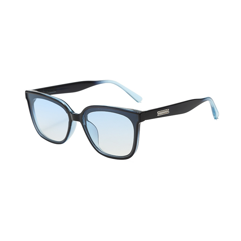 검은 색과 파란색 프레임 그라디언트 파란색 조각