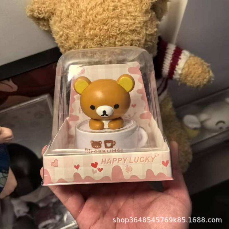 【爆款】日系卡通轻松熊点头摆件光动能摆件美乐蒂系列生日小礼物|undefined