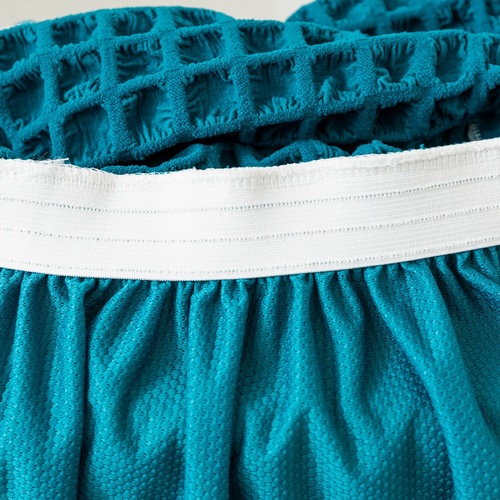 International Trade Hotel Restaurant Chair Cover Bubble Fabric Skirt Chair Cover Universal Full Package Hotel Factory