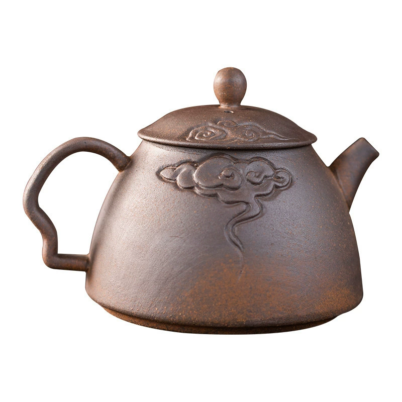 几欢 Natural ore handmade, teapot, ceramics, ceramic tea