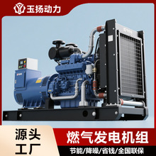 潍柴500KW天然气发电机组 油田钻井队油气田开采供电常用电源