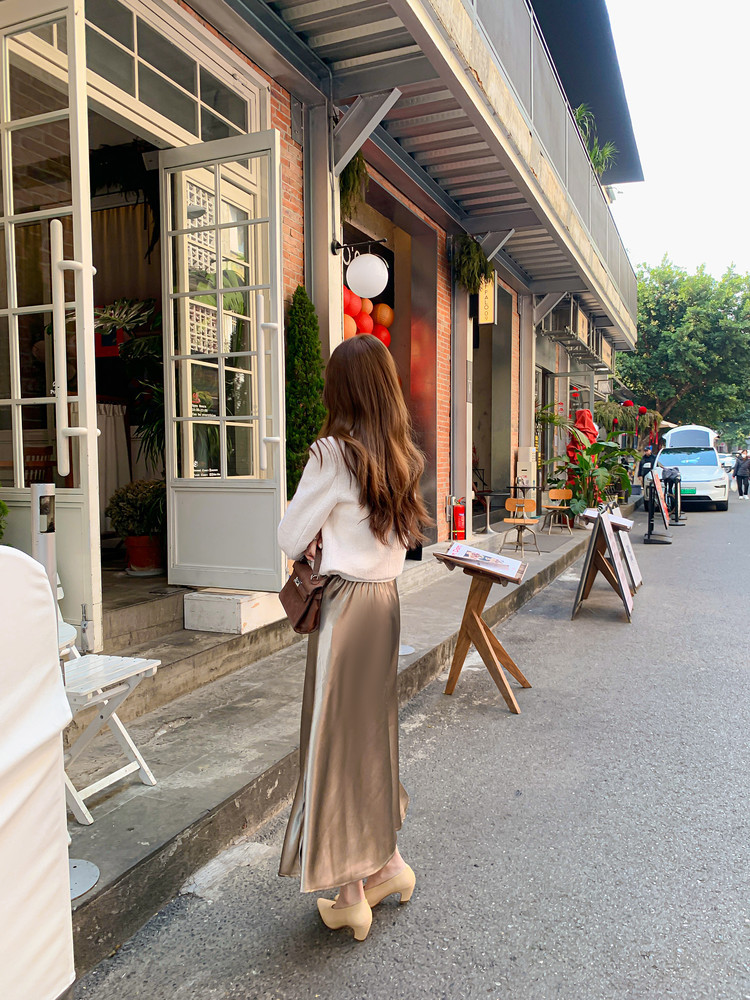 Giày bệt nữ da mềm mũi tròn phối váy đa năng xuân hè — màu đen, màu trắng, màu mơ chi tiết 35