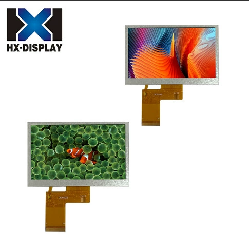 4.3-дюймовый IPS LCD экран TFT дисплей разрешение 480x272 RGB цветной экран с подсветкой, может быть оснащён сенсорным емкостным экраном