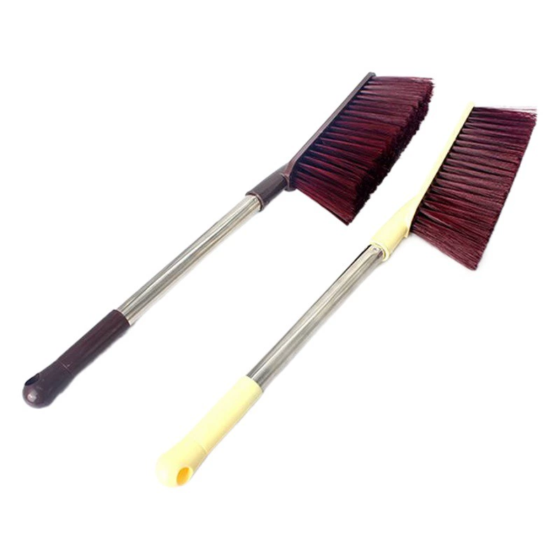 Щетка для подметания кровати с длинной ручкой Щетка для пыли Бытовая спальня Мягкий шерстяной ковер Антистатический подметальный метла Кан Одеяло для кровати Подметальный пластик