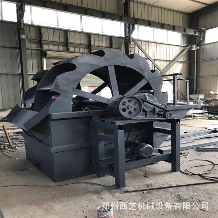 批发小型移动轮式洗沙机 多槽轮式洗砂机生产线 泥沙轮斗式洗沙机