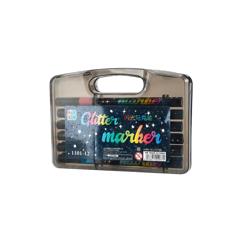 Transfronterizos de una sola cabeza flash marcador de arte estudiantes pintando graffiti flash marcador fluorescente al por mayor en stock