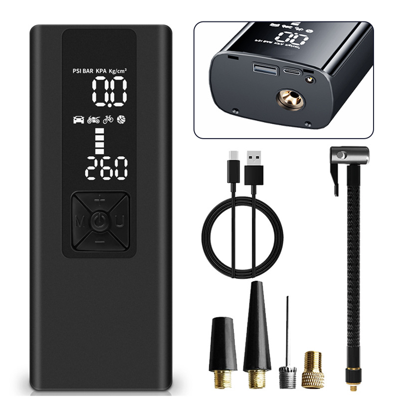 Qìchē – Car Tire Inflator Hava nasosu - p003