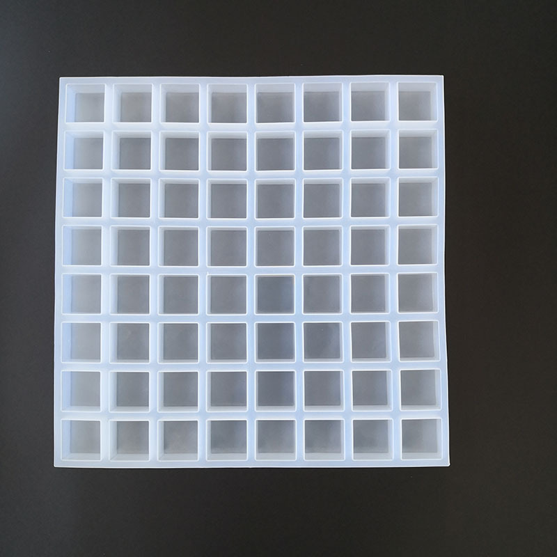 亞馬遜創銷DIY網紅64連正方形耐用冰格紅糖巧克力硅膠模