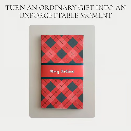 Handmade Waterfall Christmas Gift Card Booklet|undefined
