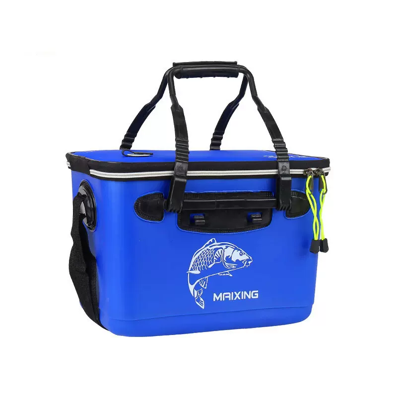 户外钓鱼桶EVA便携活鱼桶钓箱饵料桶折叠洗车打水桶一体桶批发