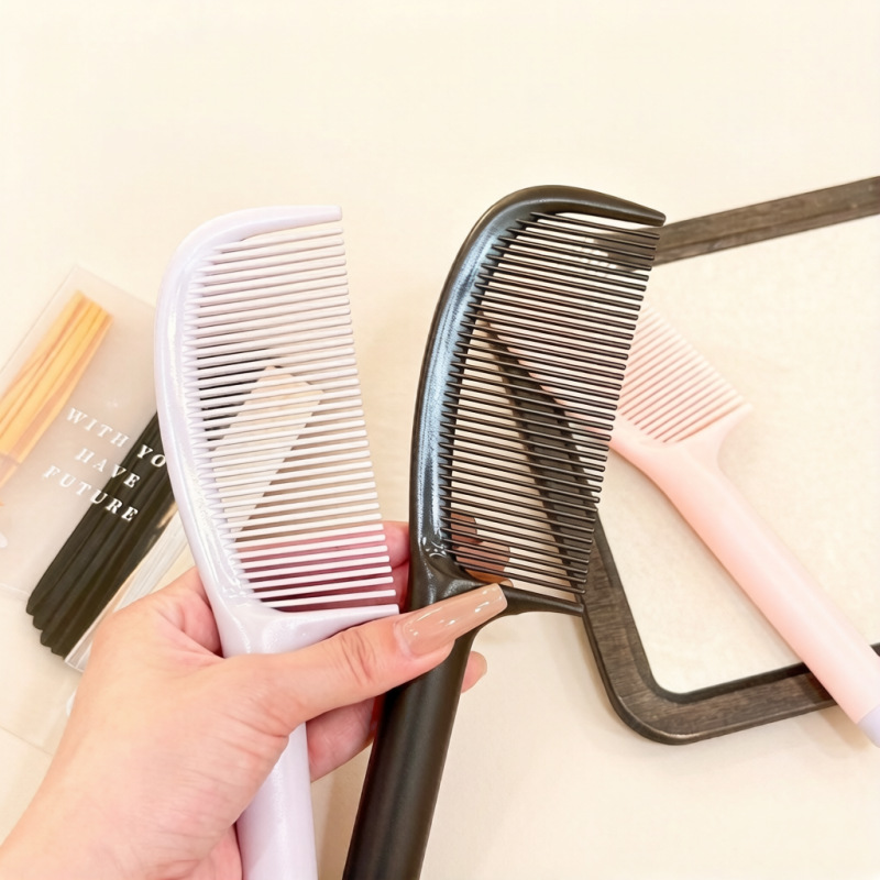 Hair comb for women, suitable for long hair, portable and durable for home use, ideal for students, girls, and children, straight hair comb, smooth hair ponytail comb
