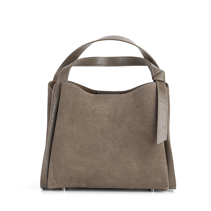 Borsa a secchiello vintage in scamosciato designer borsa a tracolla_voghion.com