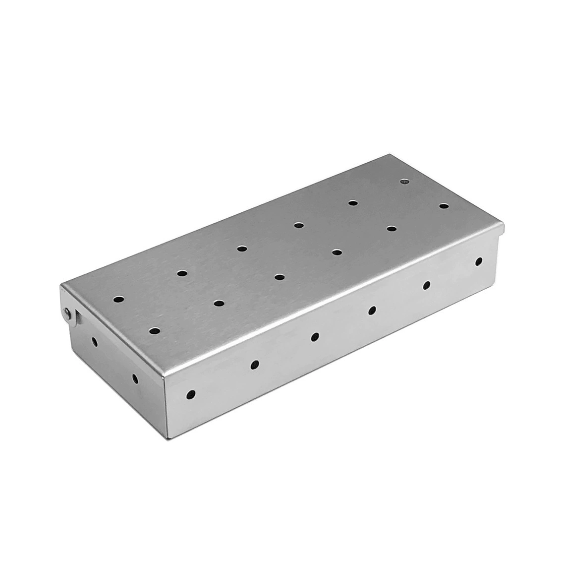 Барбекю-аксессуары: нержавеющая сталь SNuven Skinth Box, коробка для фруктов, коптильная коробка, коробка для сигарет, SMOKER BOX