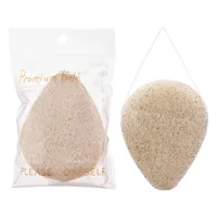 GECOMO семена грецкого ореха Konjac Очищающая губка для лица натуральное очищающее средство для лица средство для снятия макияжа Мягкий очищающий артефакт для лица