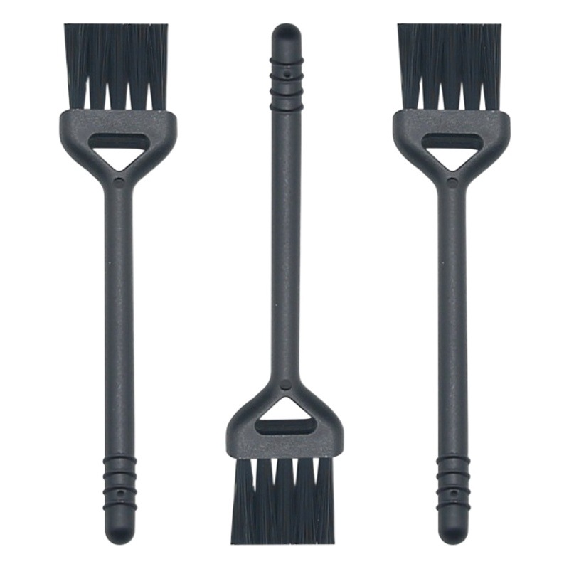 Fabricante en stock café cepillo de limpieza de plástico ajo prensa de limpieza cepillo pequeño cepillo