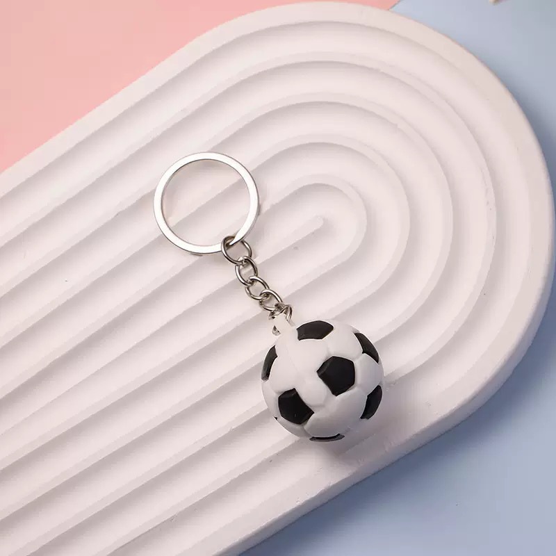 Celebridad en línea simulación creativa de fútbol serie de llaveras de baloncesto llaveras pequeños colgantes de muñecas regalos de actividad al por mayor image 5