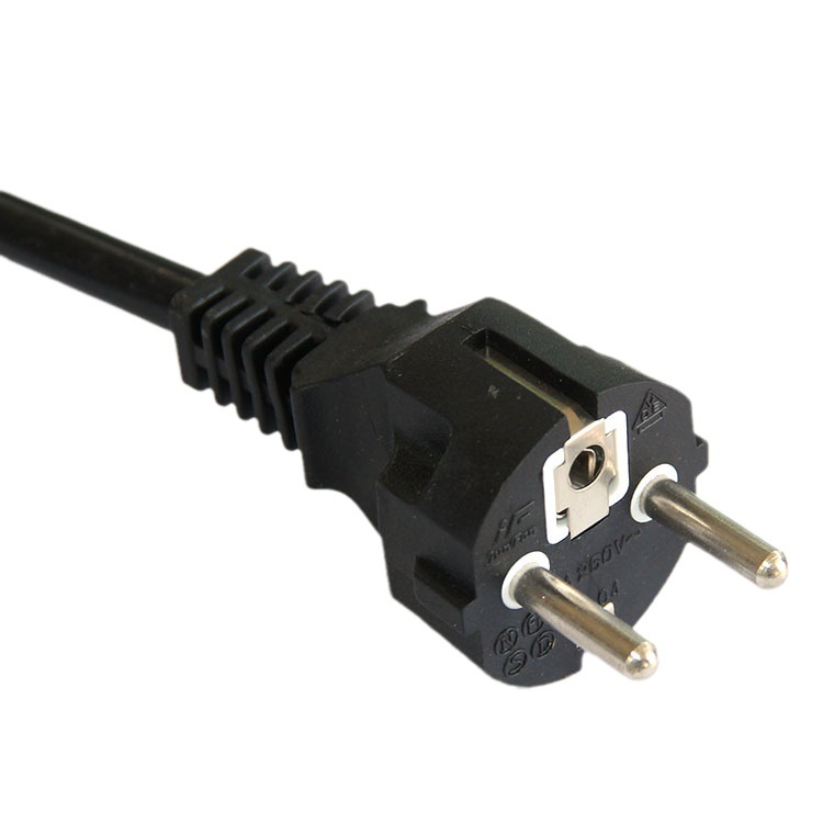 永睿生产电源线  欧式延长线 吸尘器电源线 欧标插头线 欧标电线