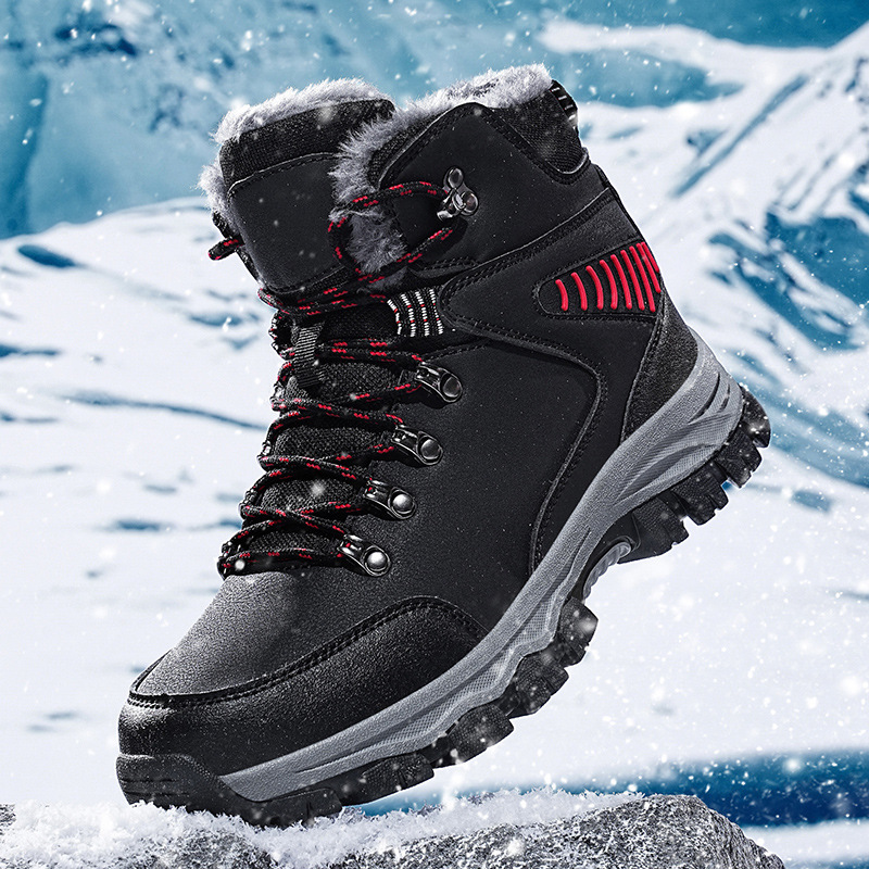Winter High-Top Snow Boots for Men, Outdoor Men's Sports Shoes, Cross-Border Large Size Men's Cotton Shoes Temu Xiyin Can Be Shipped on Behalf of Others Winter High-Top Snow Boots for Men, Outdoor Men's Sports Shoes, Cross-Border Large Size Men's Cotton Shoes Temu Xiyin Can Be Shipped on Behalf of Others