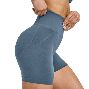 AYM032800 High-Waist Seamless Butt-Lifting Yoga Shorts Aoyema wholesale