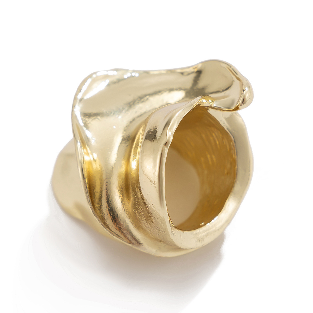9g Weight Open Rings Classification 1 Piece Quantity Holiday, Banquet, Travel Occasion Alloy Material Geometric Pattern Women's Gender Plating Design Casual, Elegant, Lady Style Casual Elegant Lady Geometric Alloy Plating Women's Open Rings 40