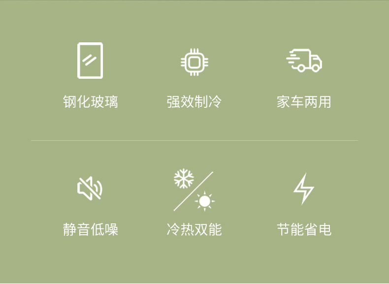 15L car refrigerator with both cooling and heating functions, mini refrigerator for home use, cooler box for cosmetics preservation, portable and compact for dormitories
