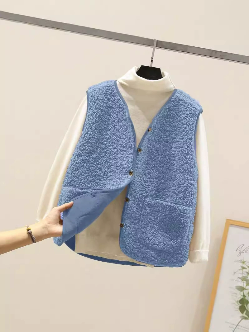 Зимний короткий жилет, куртка, корейский стиль, свободный крой