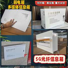 多媒体信息箱明装暗装回路箱弱电箱家用工程款光纤入户网络信息箱