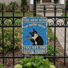 �羳�¿�Vintage Black & White Cat Sign�͹źڰ�؈�����