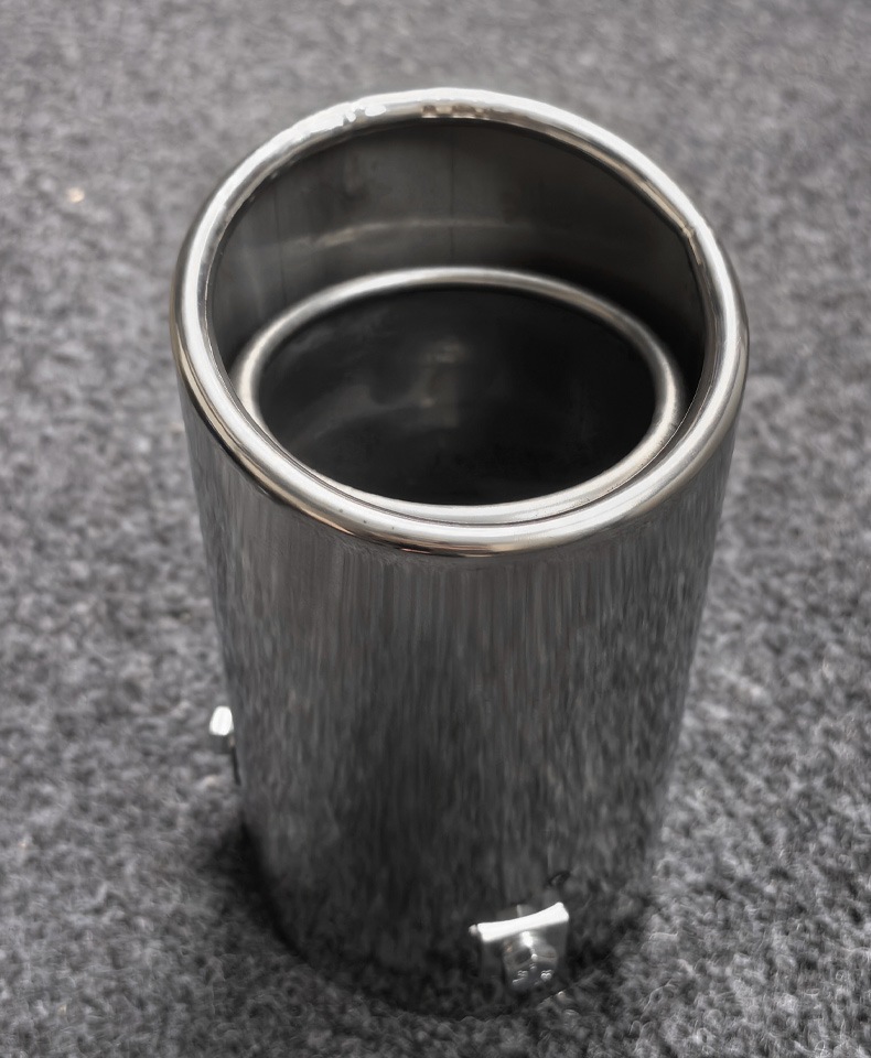 Suitable for Nissan Tuda large diameter tail throat Ford Audi Q7 Malibu general exhaust pipe stainless steel tail throat