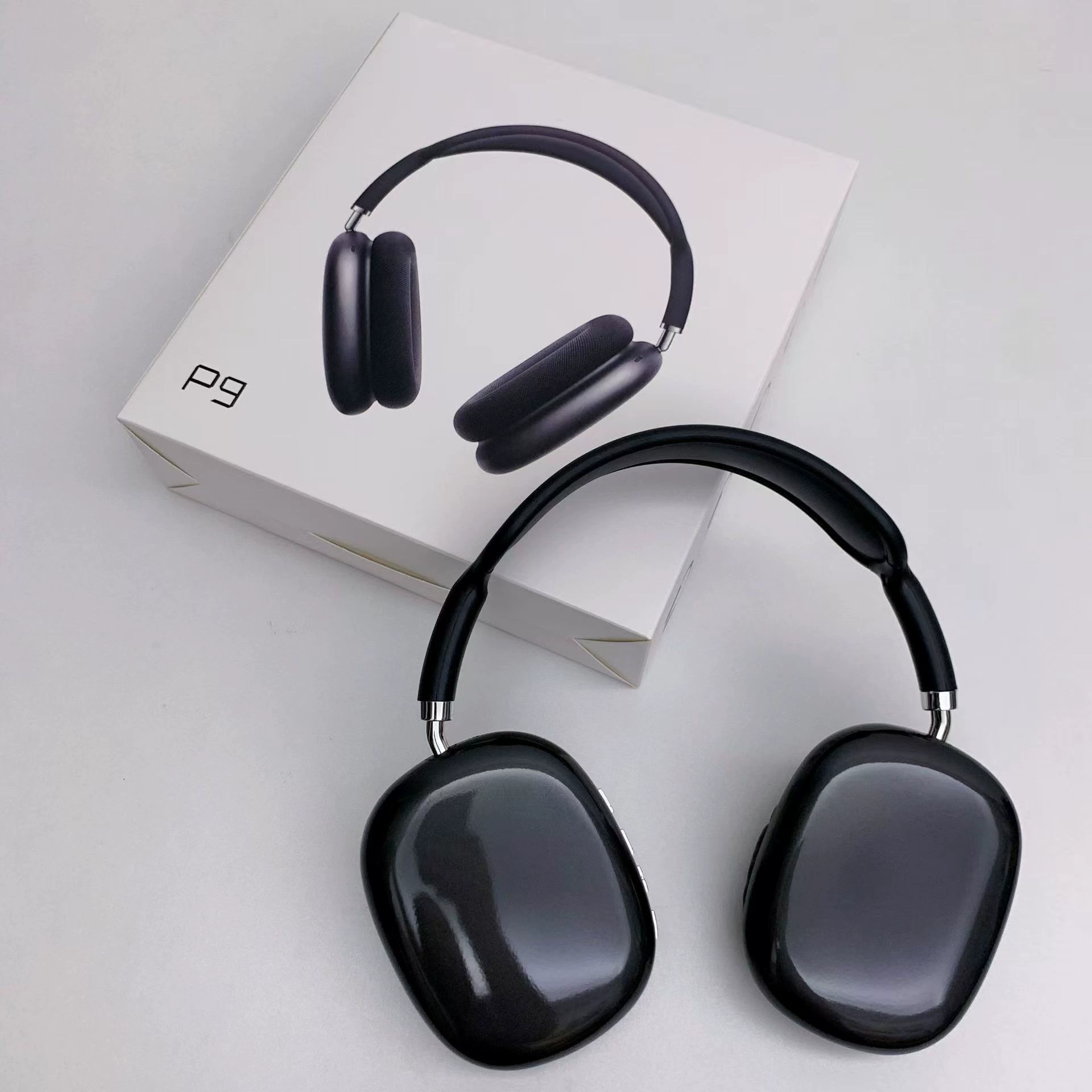Популярная Bluetooth-гарнитура P9, складная, слот для карты, игровая, модная версия, трендовая модель