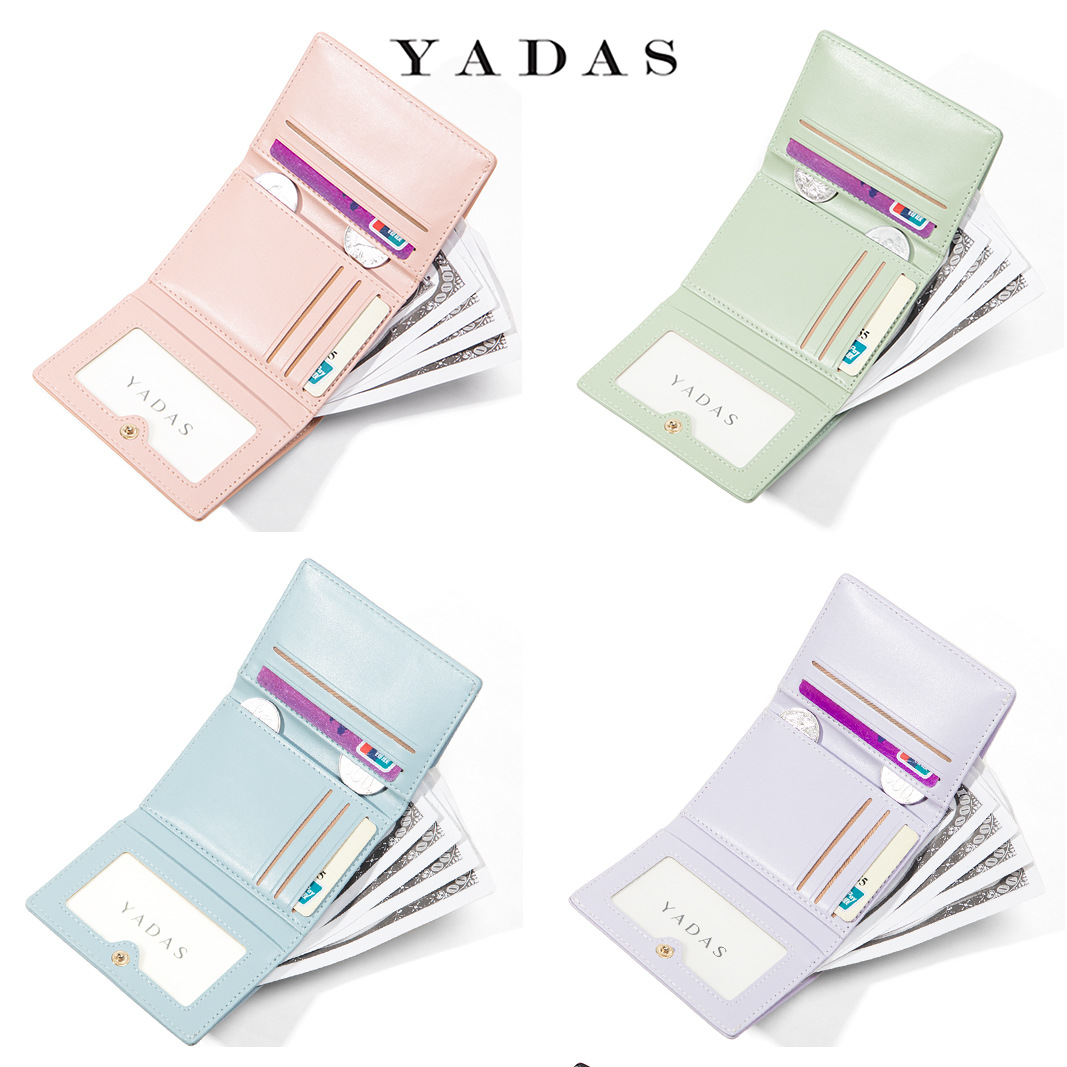 YADAS [Personalizado] Fábrica al por mayor monedero femenino, dibujos, muestras, billetera impresa linda personalizada