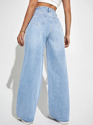 New style jeans for women's loose straight European and American women's pants for direct sales