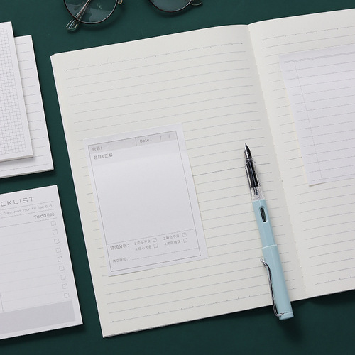 Functional Post-It Notes Word Book Wrong Question Book Students use simple sticky tear-off classroom notes to supplement sticky notes