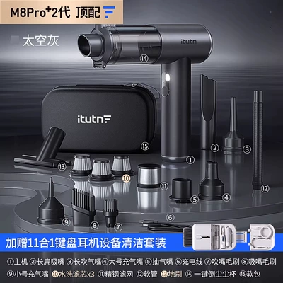 with Strong Suction, Wireless Handheld | Tozsoranlar - limited-time-best-seller-upgraded-m8pro2nd-generation-top-configuration-multi-functional-cleaning-set-stainless-steel-filter-element1washable-filter-element3floor-brushstorage-baghose