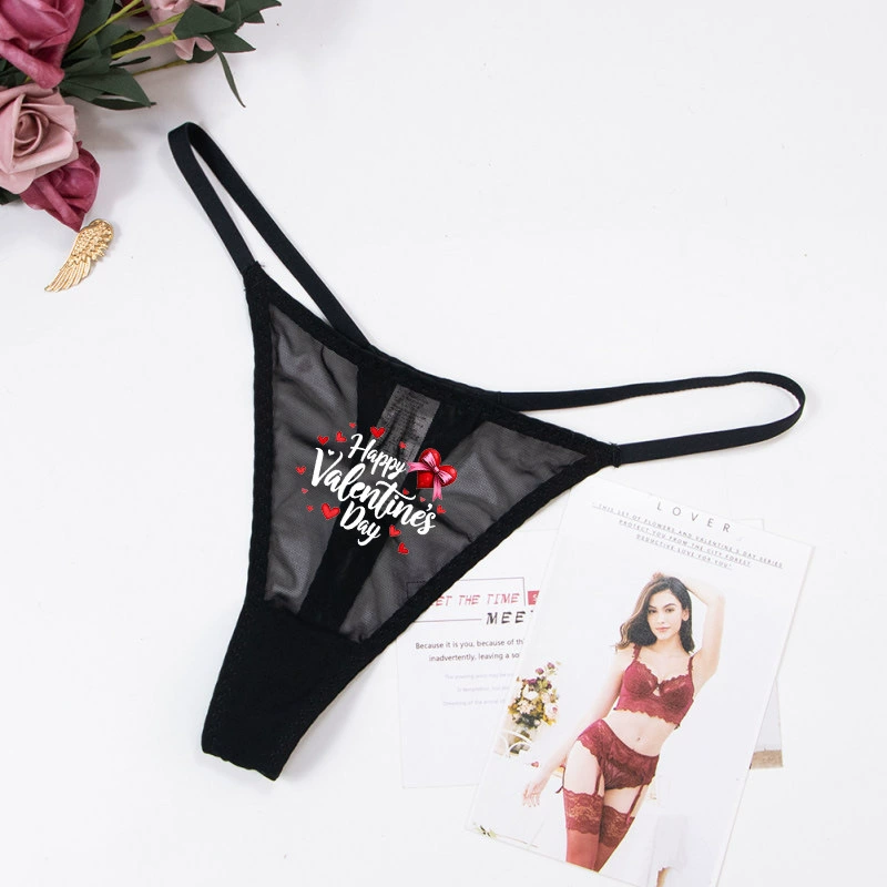 Полупрозрачные сетчатые стринги (VARSBABY) N112XD, ультратонкая низкая талия T-string, нескольких цветов, S–XXL