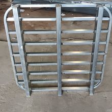 厂家直供喷塑钢制轻型铁栈板圆形双层叉车托盘 源头工厂现货批发