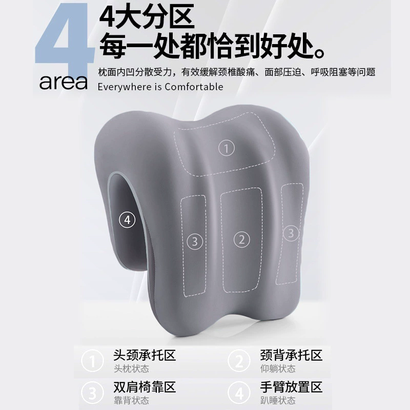 Подушка-карточка, подушка для сна, офисная подушка, подушка для работы сидя, артефакт для обеденного перерыва, подголовник для офисного кресла, многофункциональная подушка для шеи.