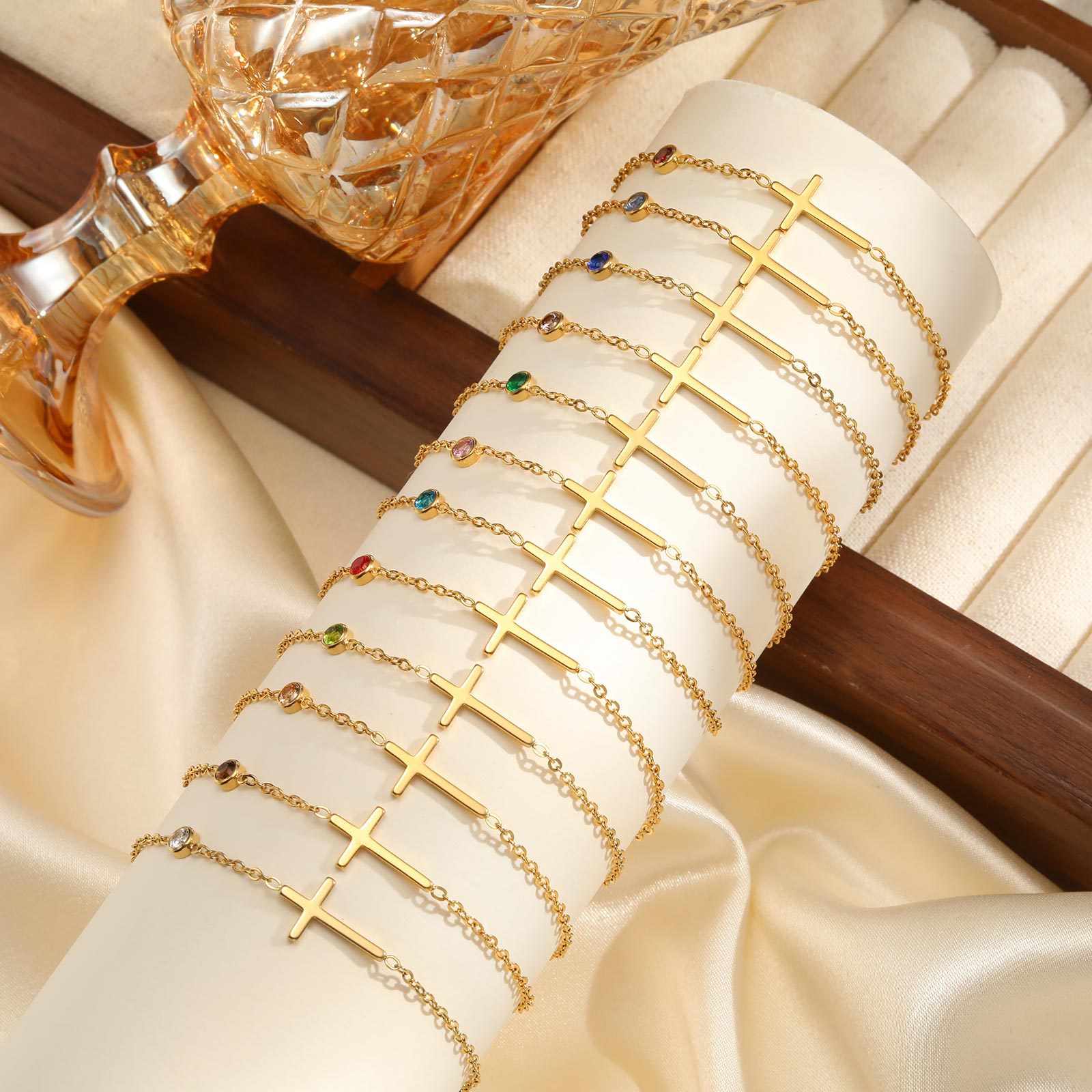 golden bracelet stainless steel