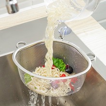 不锈钢三角沥水篮剩菜剩饭过滤神器滤水篮洗碗布沥水架