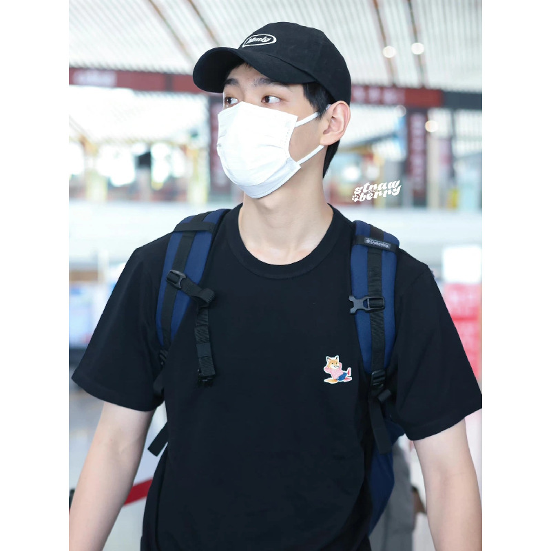 French Elegant, Lazy Clothing, Embroidered Style, Same Style for Men and Women, T-Shirt