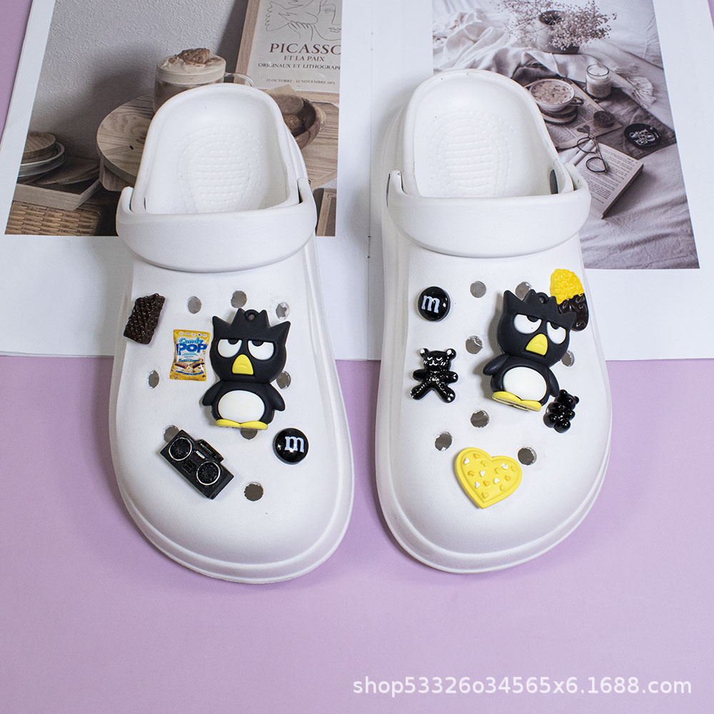 卡通甜心库洛米玉贵狗公仔洞洞鞋鞋扣配饰立体树脂卡通鞋扣装饰配