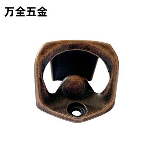 Creative Wall-Mounted Zinc Alloy Bottle Opener, Wall-Mounted Bottle Opener, Fixed Bottle Opener, Stainless Steel Bottle Opener, Customized
