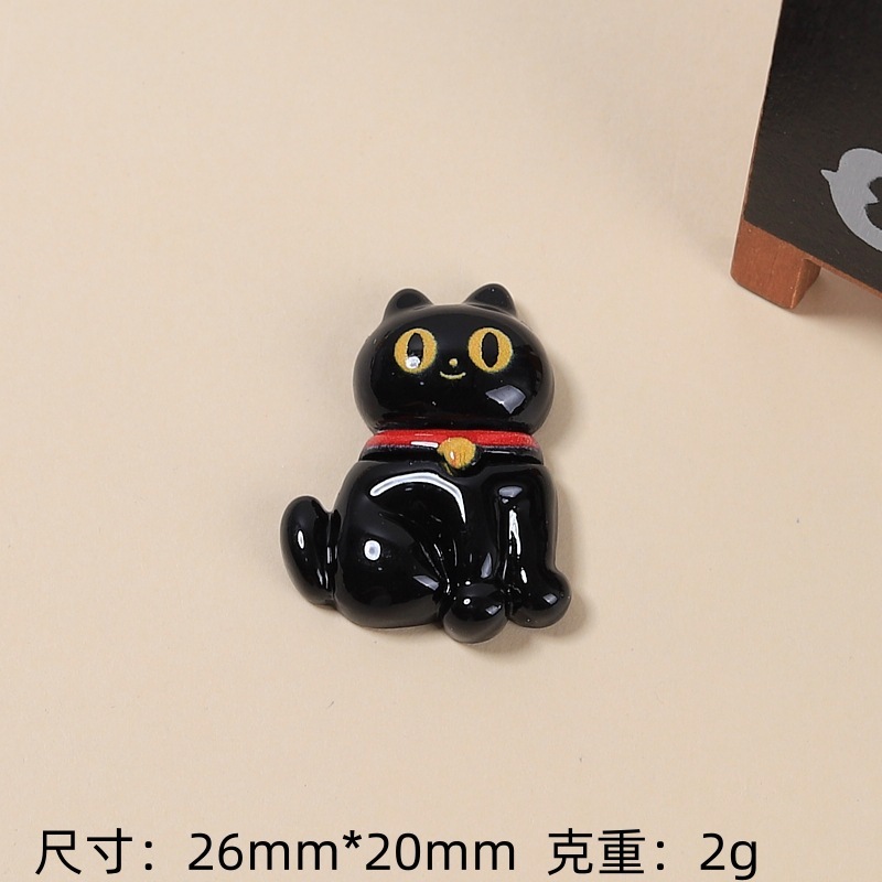 樹脂部品アニメ手作りdiyアクセサリークリーム髪クリップ穴靴ボタンかわいいハロウィーンコウモリ|undefined